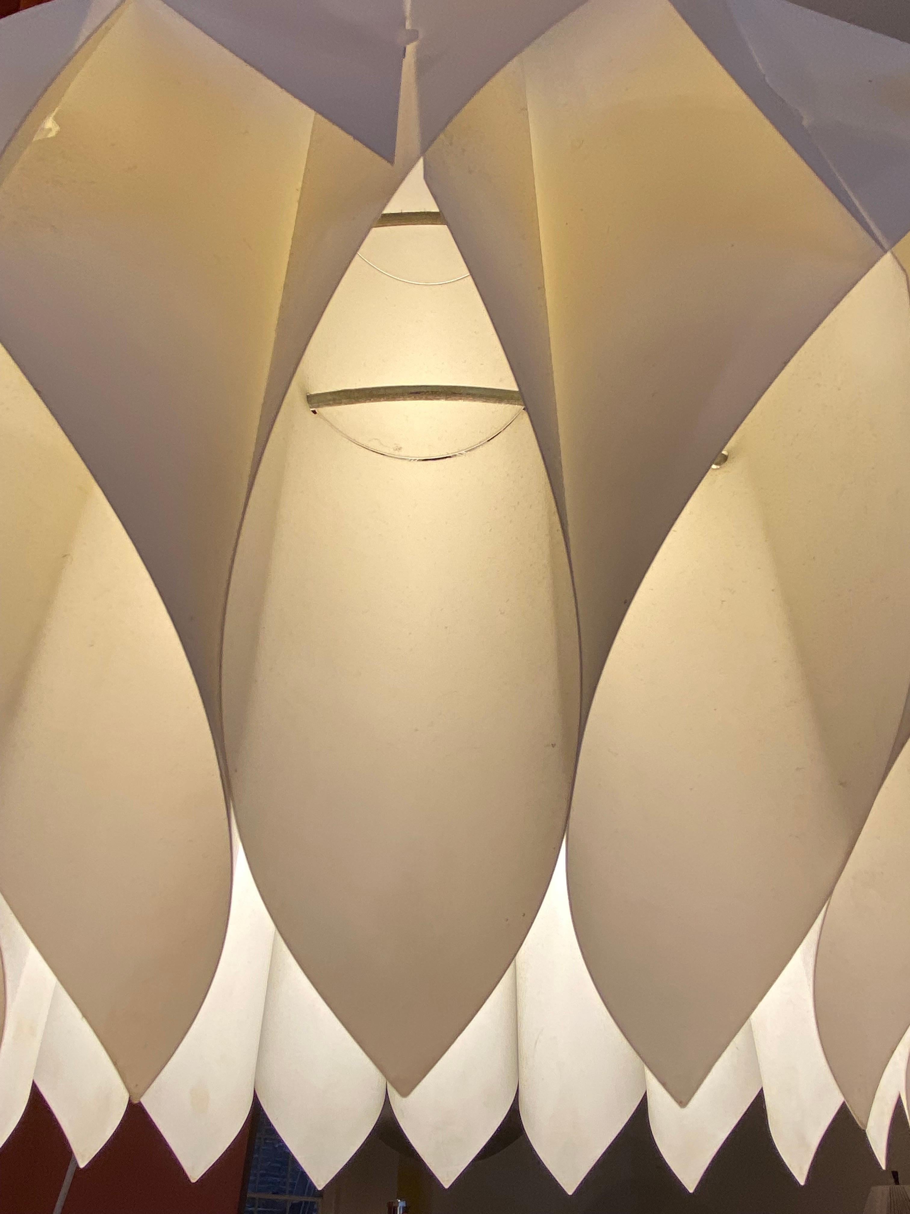 Plastic Butterfly Lamp by Lars Schioler