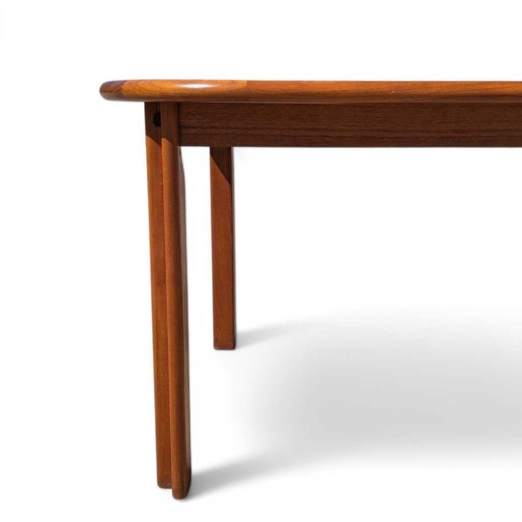 Table de salle à manger à feuilles de papillon, danoise, teck, finition chaude, Danemark, c.C. 1960 en vente 6