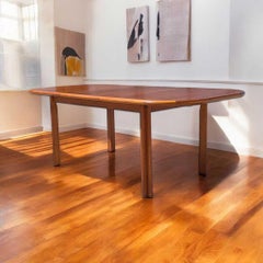 Butterfly Leaf Dining Table, Danish, Teak, Warm Finish, Denmark, c. 1960s
