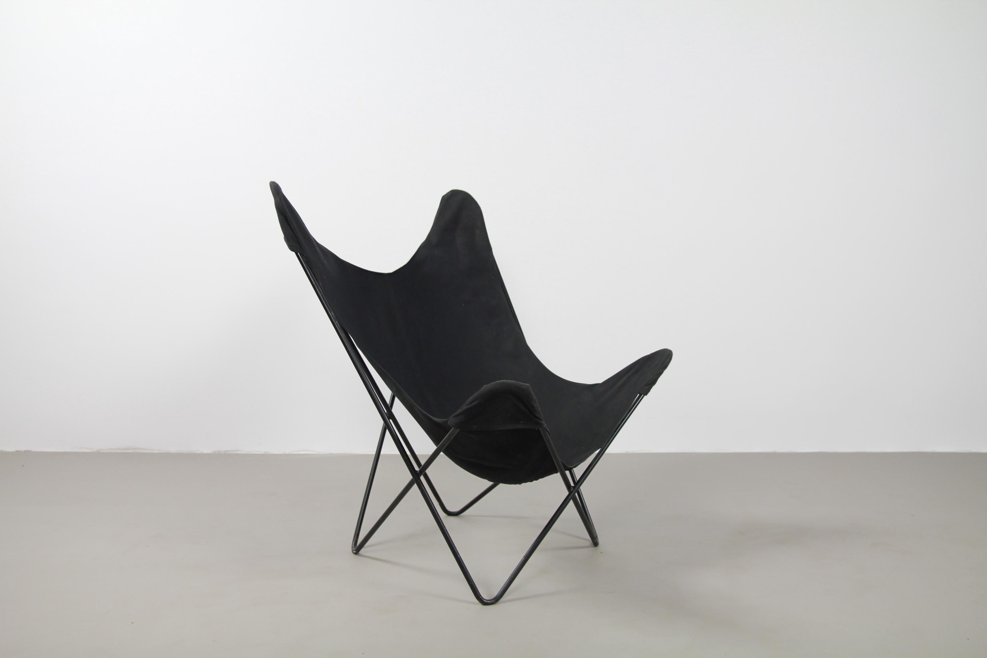 Mid-Century Modern Butterfly Lounge Chair by Jorge Ferrari Hardoy for Knoll