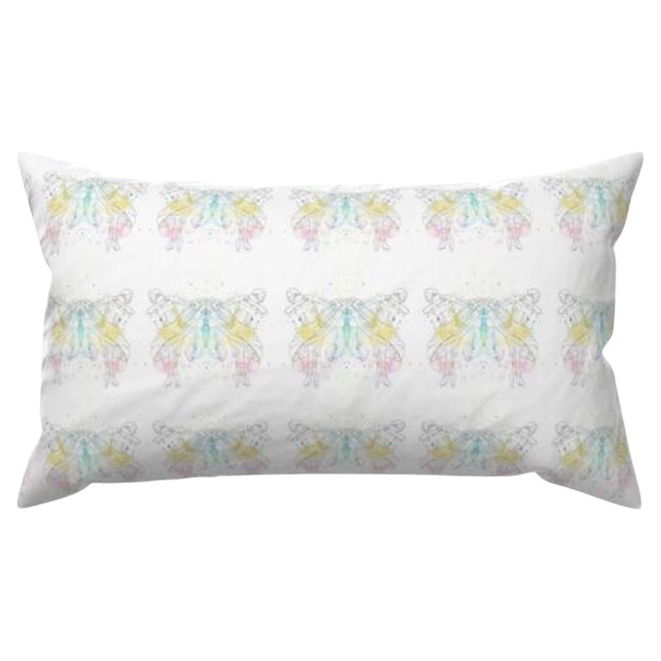 Butterfly Lumbar Pillow For Sale