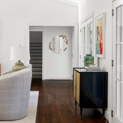 Butterfly Mirror, Lighter Version in Warm Black