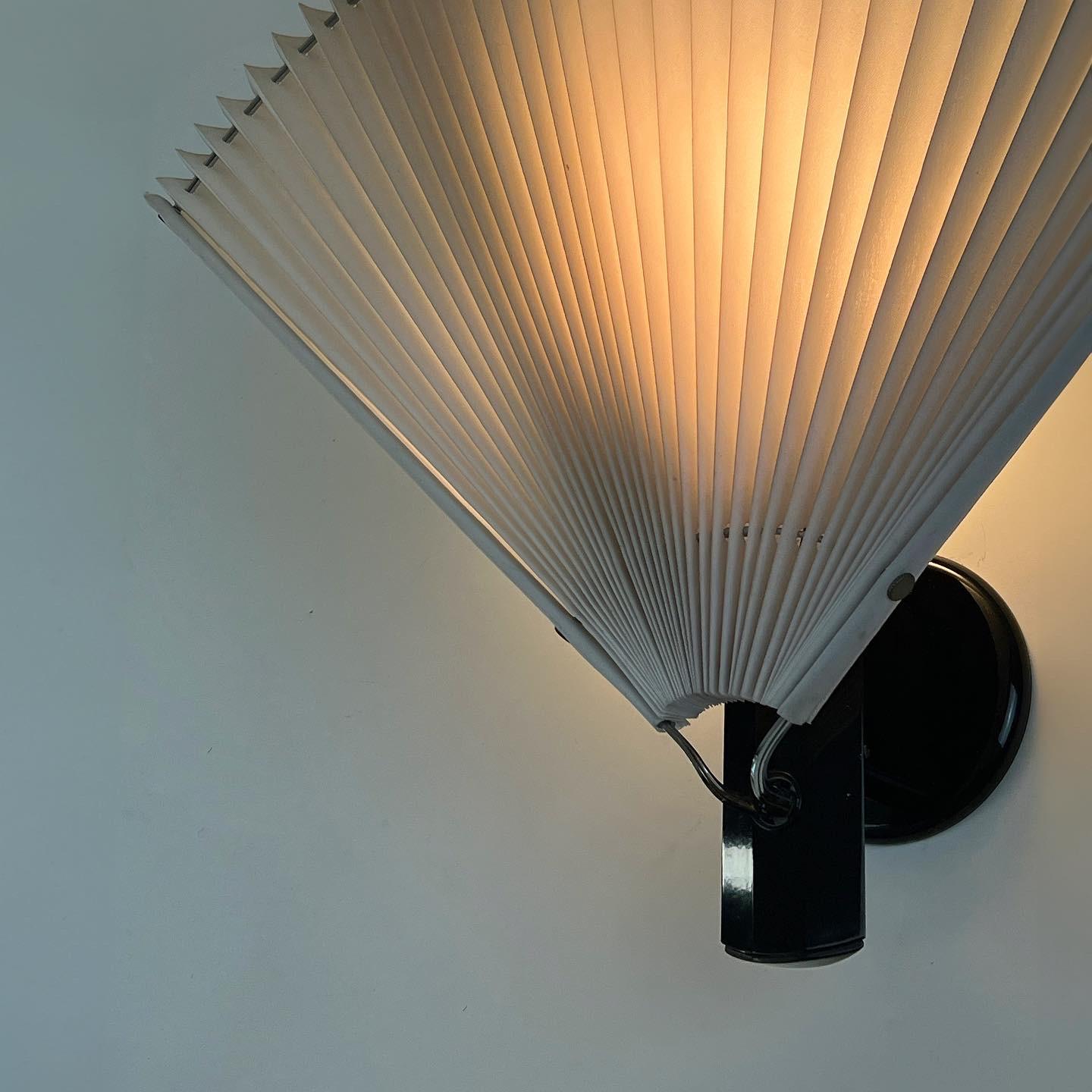 Metal Butterfly Sconce by Tobia and Afra Scarpa for Flos, Italy 1980s