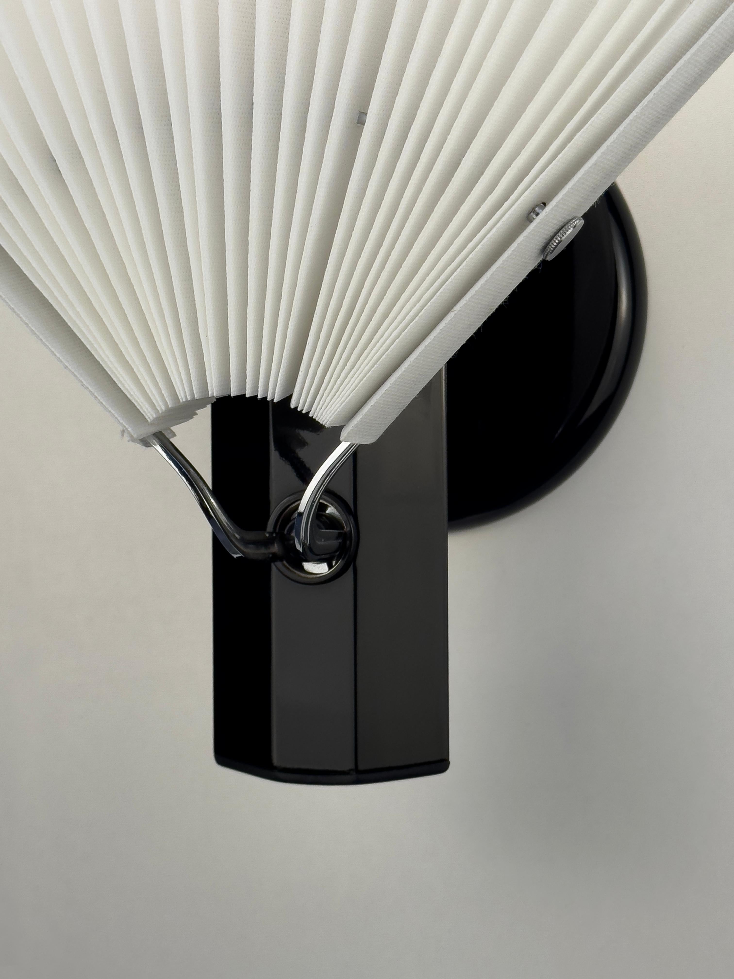 Metal Butterfly Sconce by Tobia and Afra Scarpa for Flos, Italy 1980s