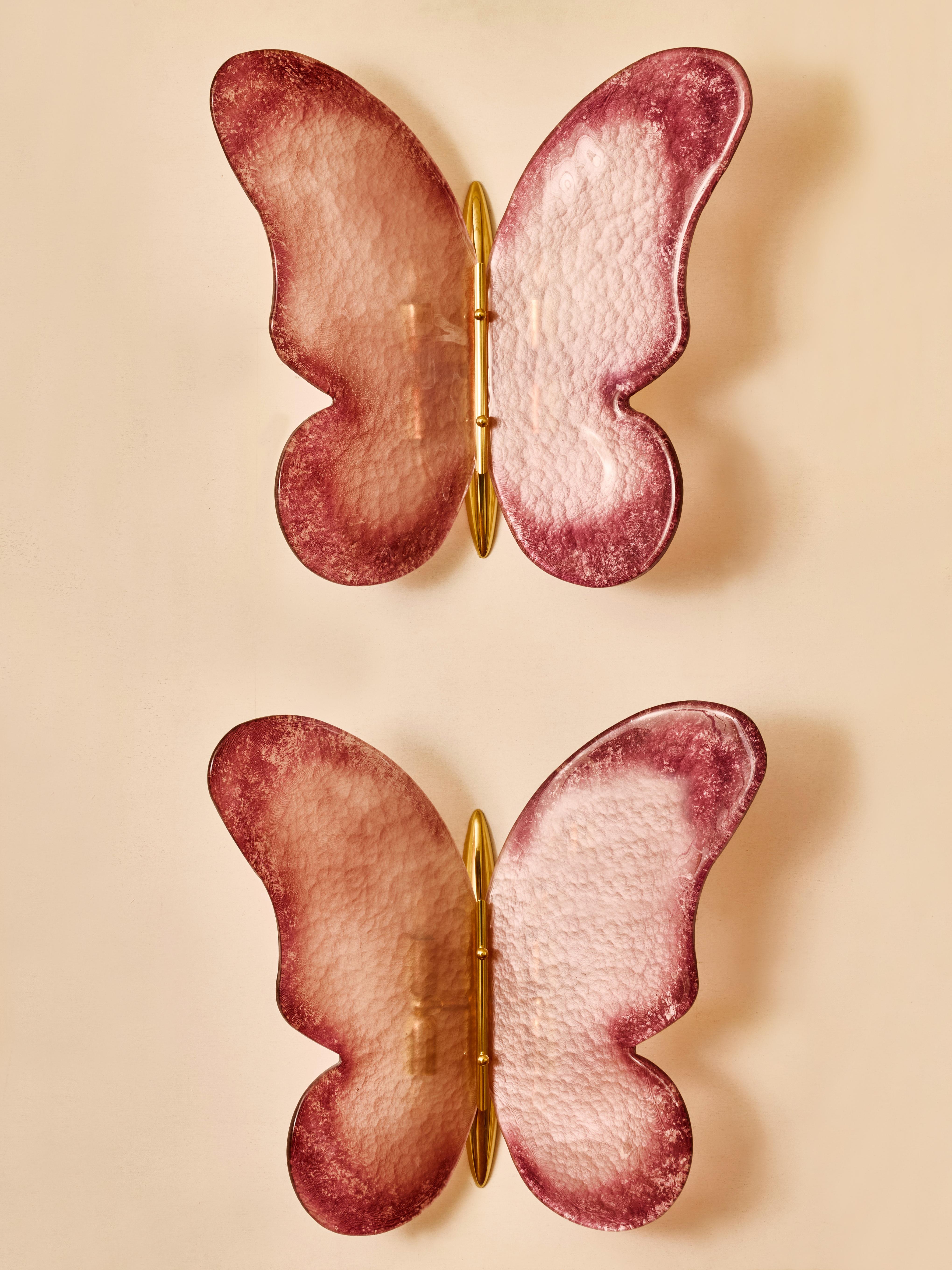 Elegante par de apliques 