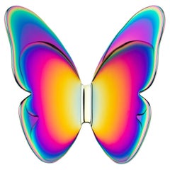 Percha simple de acero mariposa de Richard Hutten por Ghidini 1961