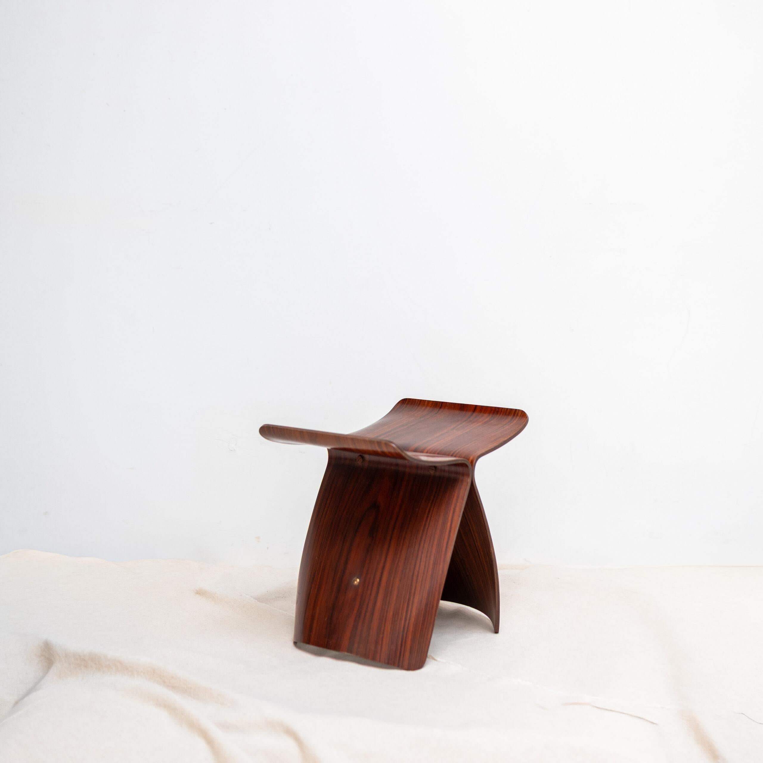 Japanese Butterfly Stool by Sori Yanagi from Japan For Sale
