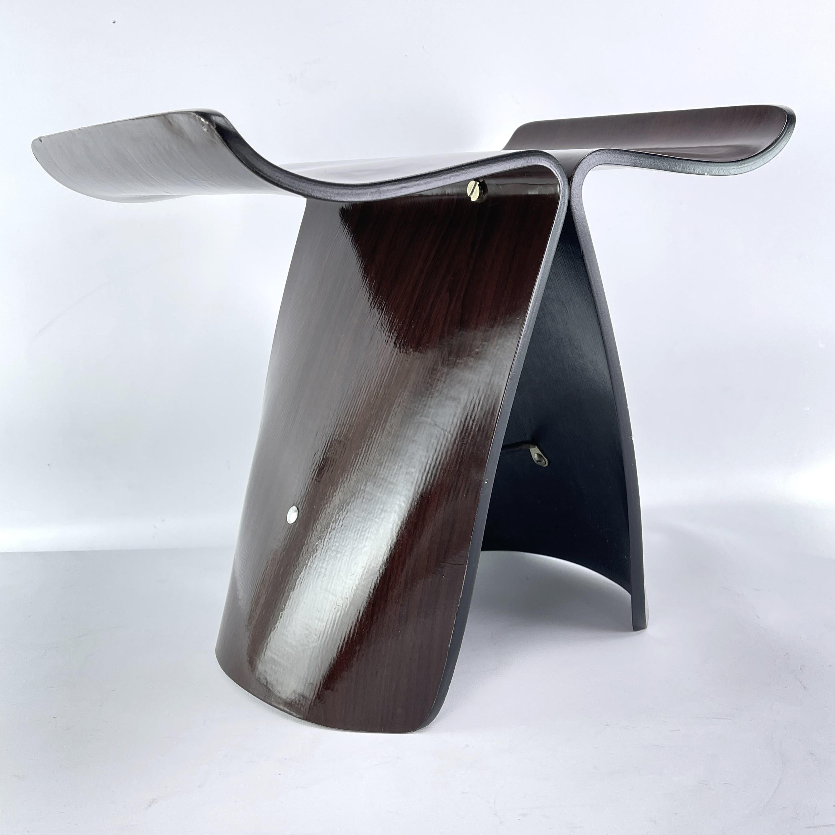 20th Century BUTTERFLY Stool Stool Chair Design Sori Yanagi Stool