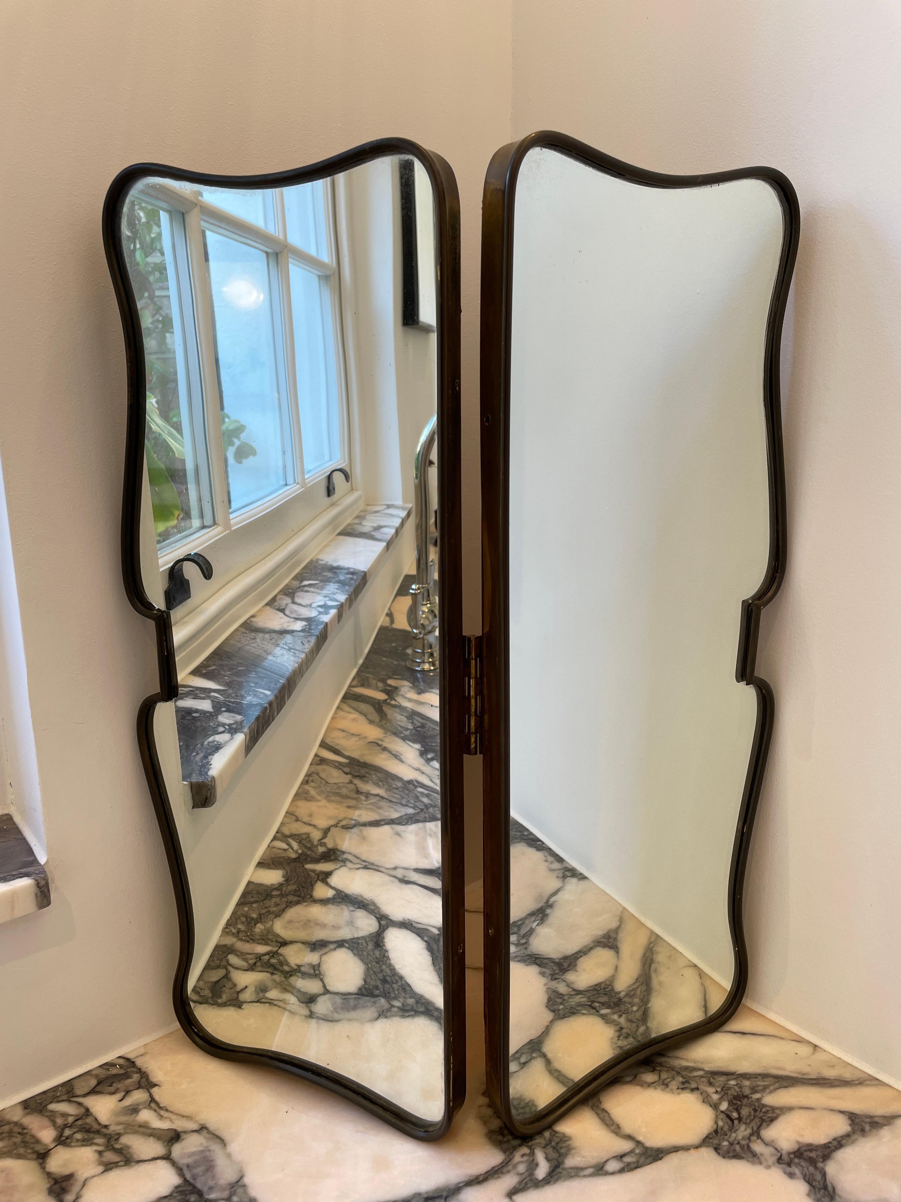 Organic Modern Butterfly Vanity Mirror by Gio Ponti