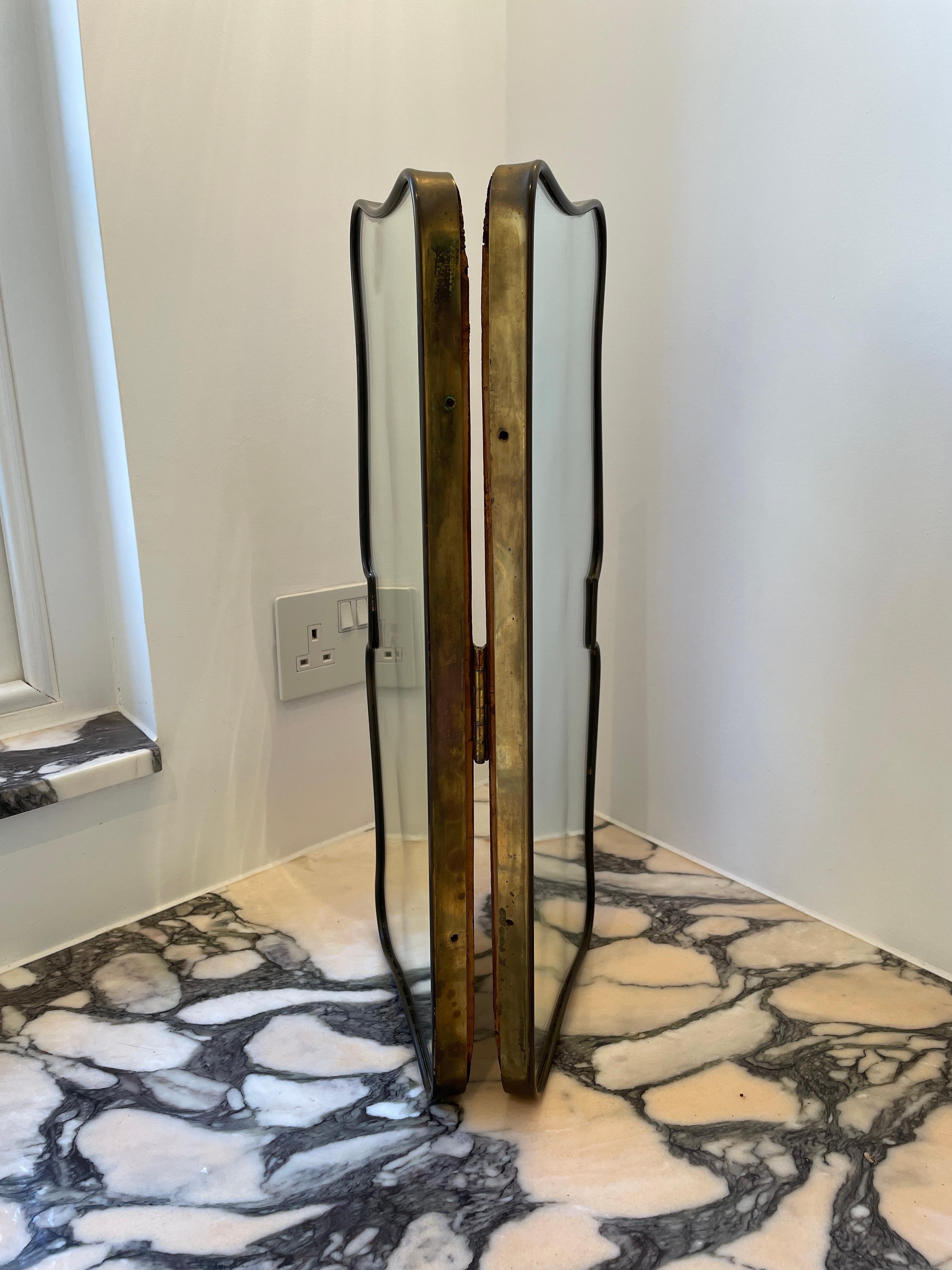 Italian Butterfly Vanity Mirror by Gio Ponti