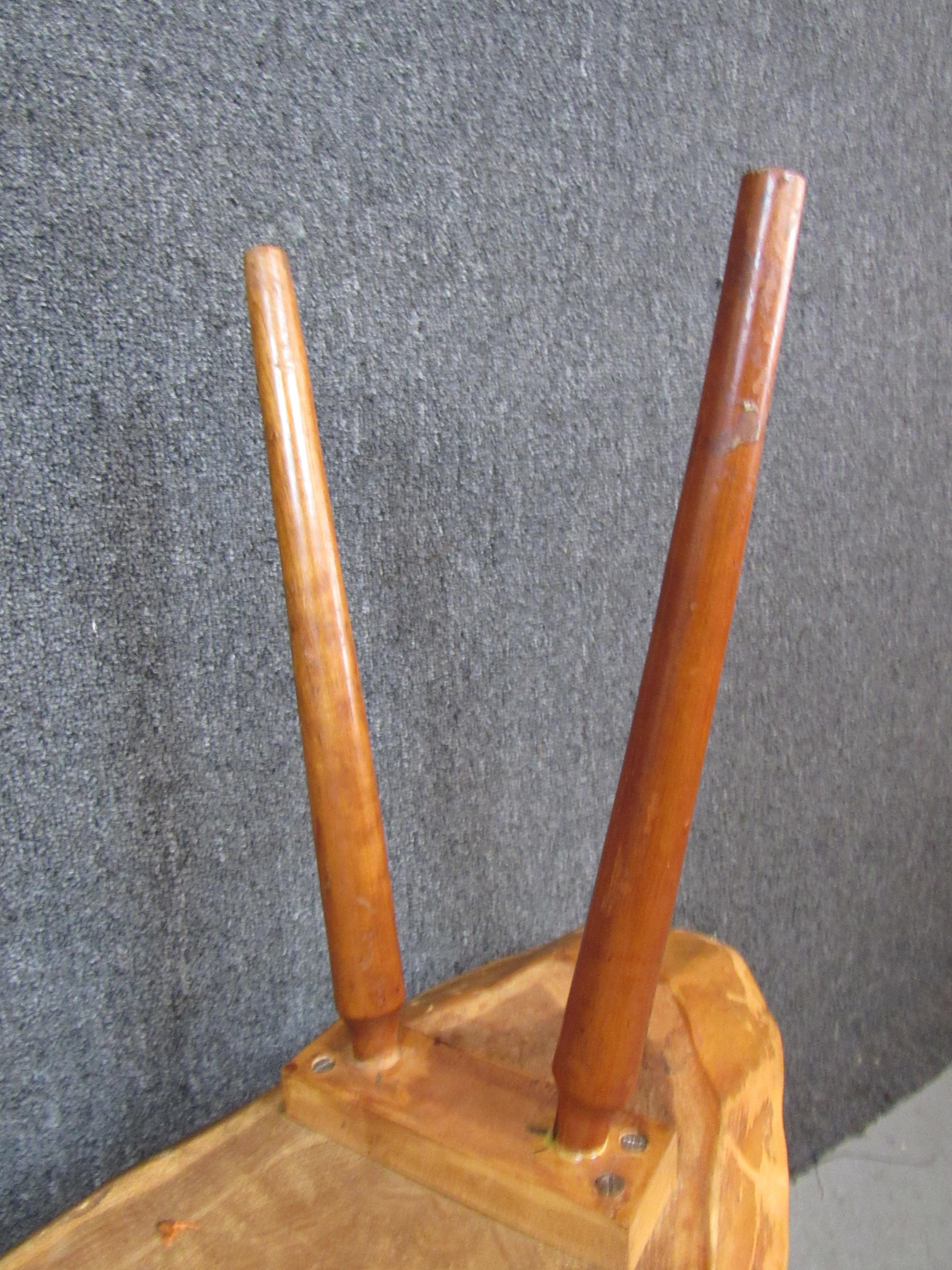 Banco de canto vivo Butternut de Roy Sheldon de Vermont en venta 5