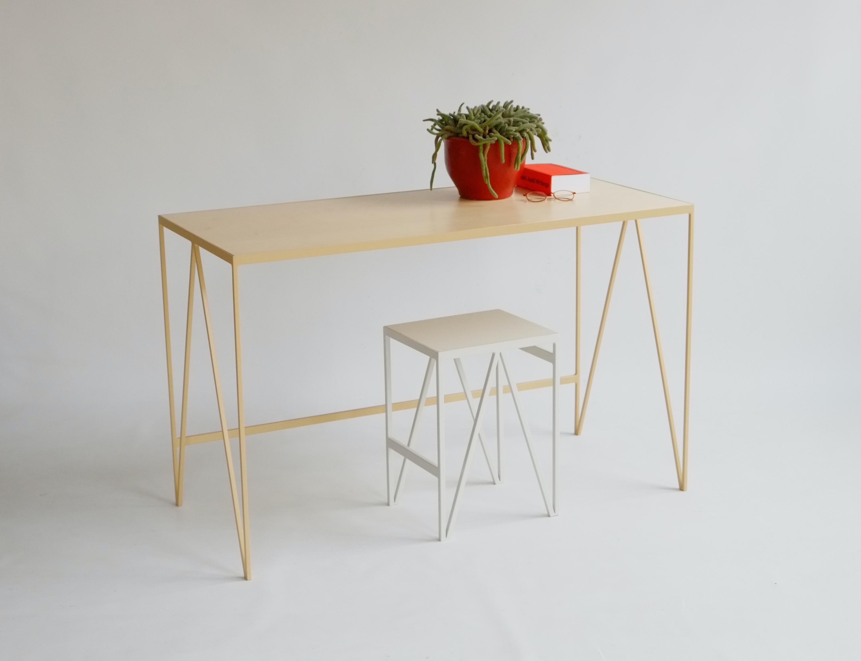 birch plywood desk