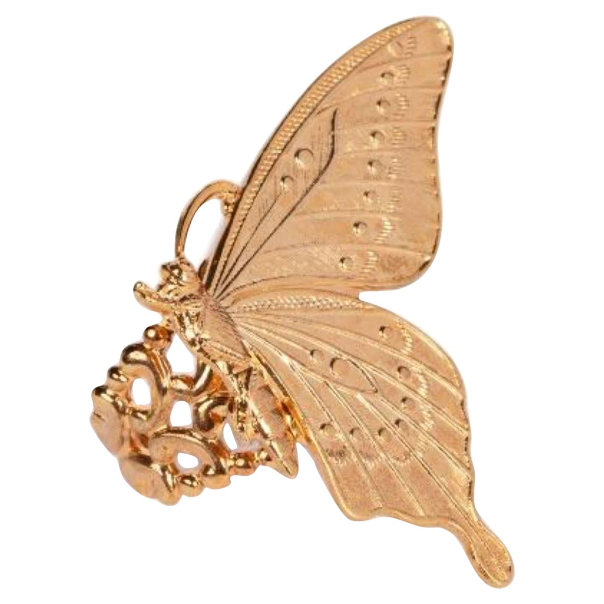 Anillo Alas de Mariposa en Oro Rosa
