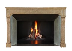 Buxy Stone Fireplace Surround Extra Large 18th Century