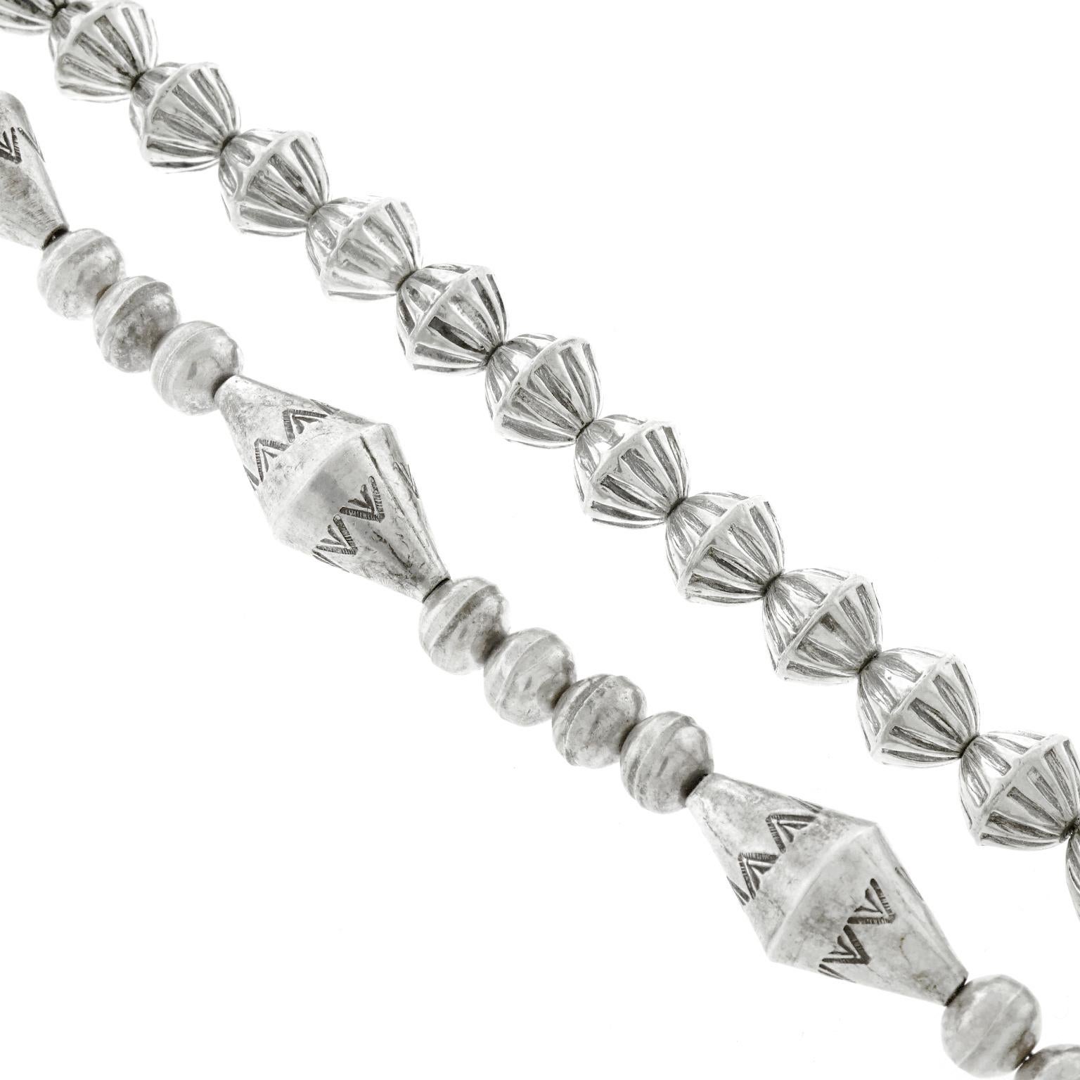 Buy-the-look Navajo Sterling Necklaces 1
