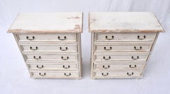 Buying & Design Pareja de arcones encalados