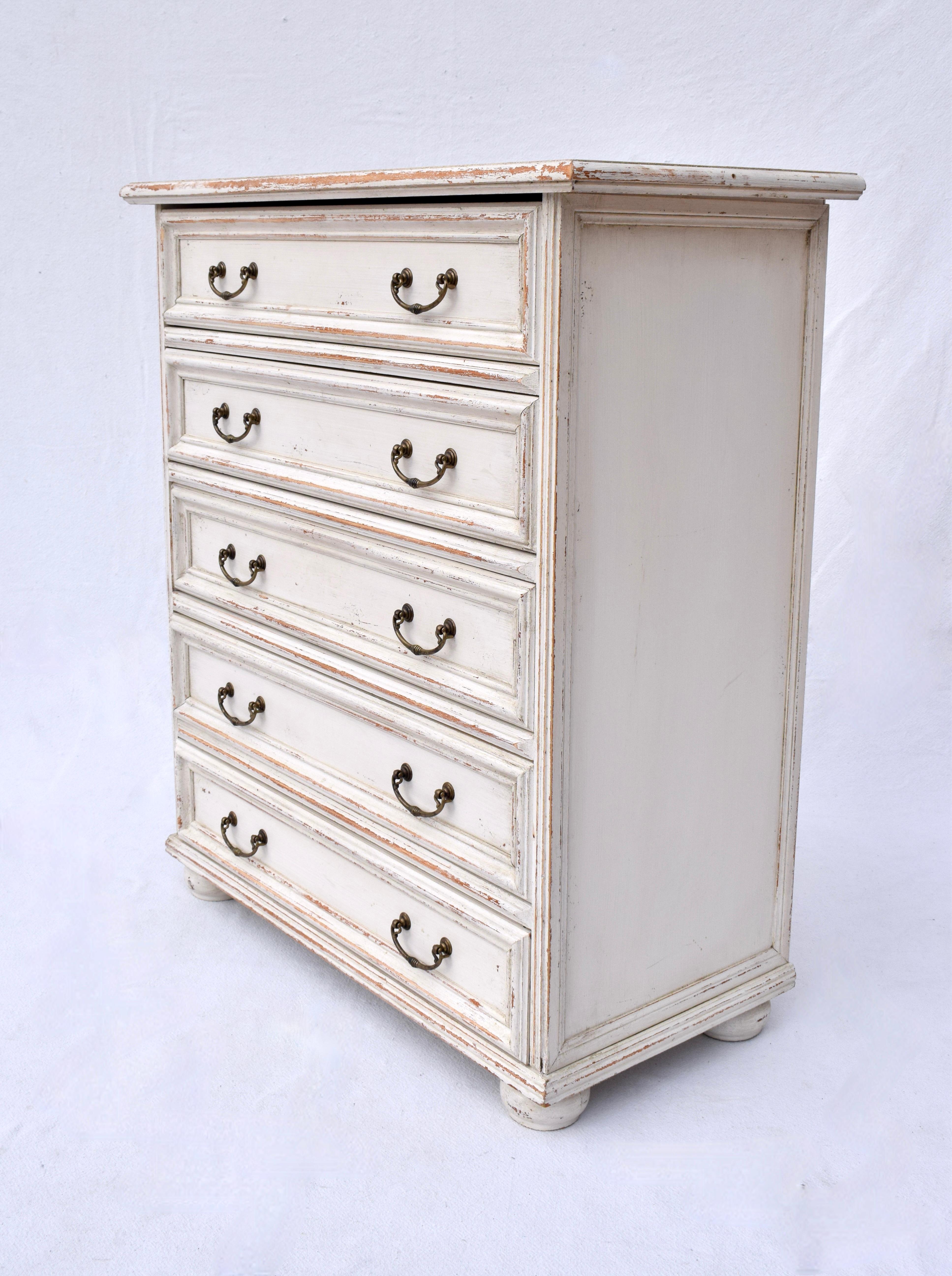 Rustic Buying & Design Pair of Whitewashed Chests For Sale