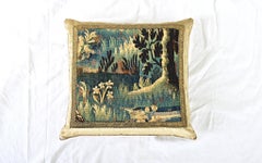 BVIZ Antique Tapestry Fragment Pillow