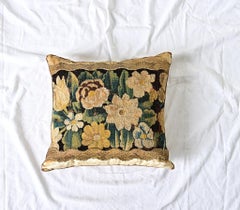BVIZ Antique Tapestry Fragment Pillow