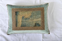 BVIZ Flemish 17th Century Tapestry Fragment Pillow