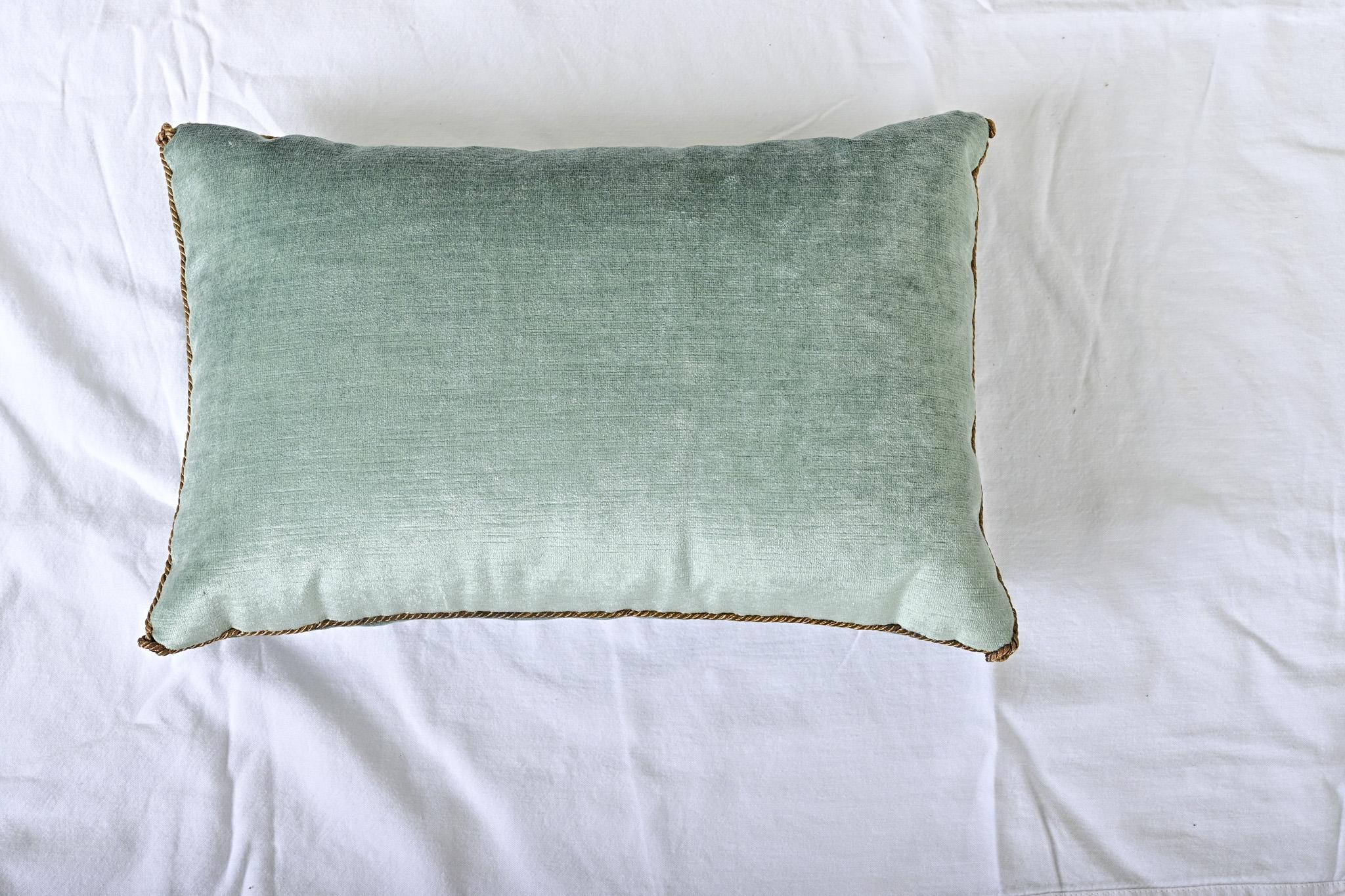 Contemporary BVIZ Flemish 17th Century Tapestry Fragment Pillow