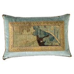 BVIZ Flemish 17th Century Tapestry Fragment Pillow