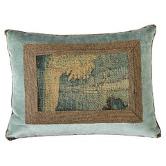 BVIZ Flemish 17th Century Tapestry Fragment Pillow