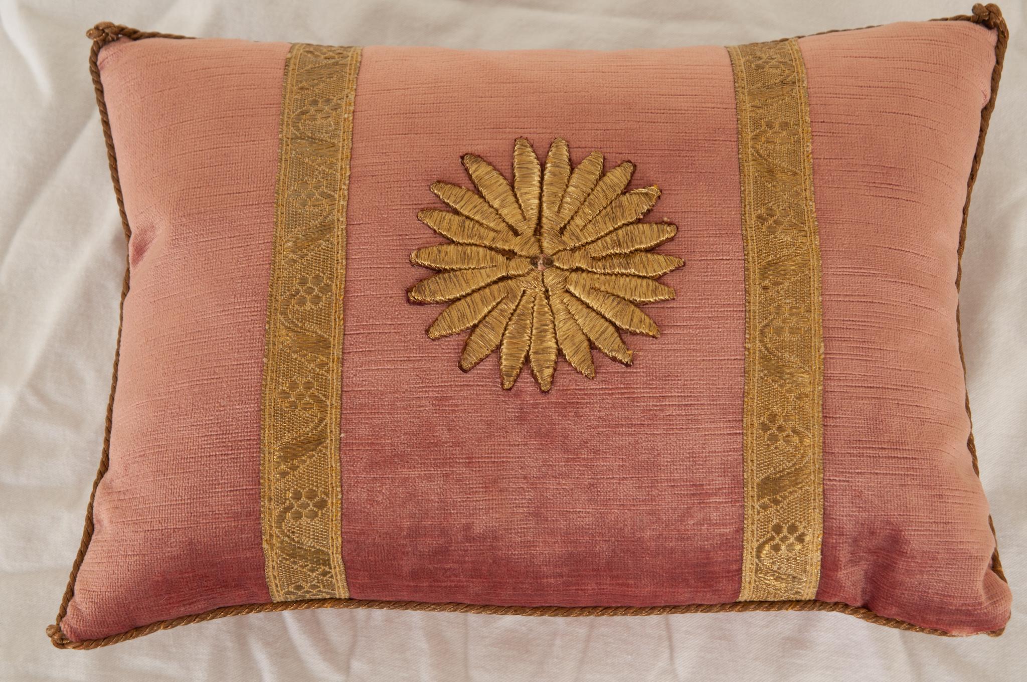 Other B.Viz Raised Metallic Embroidery Pillow