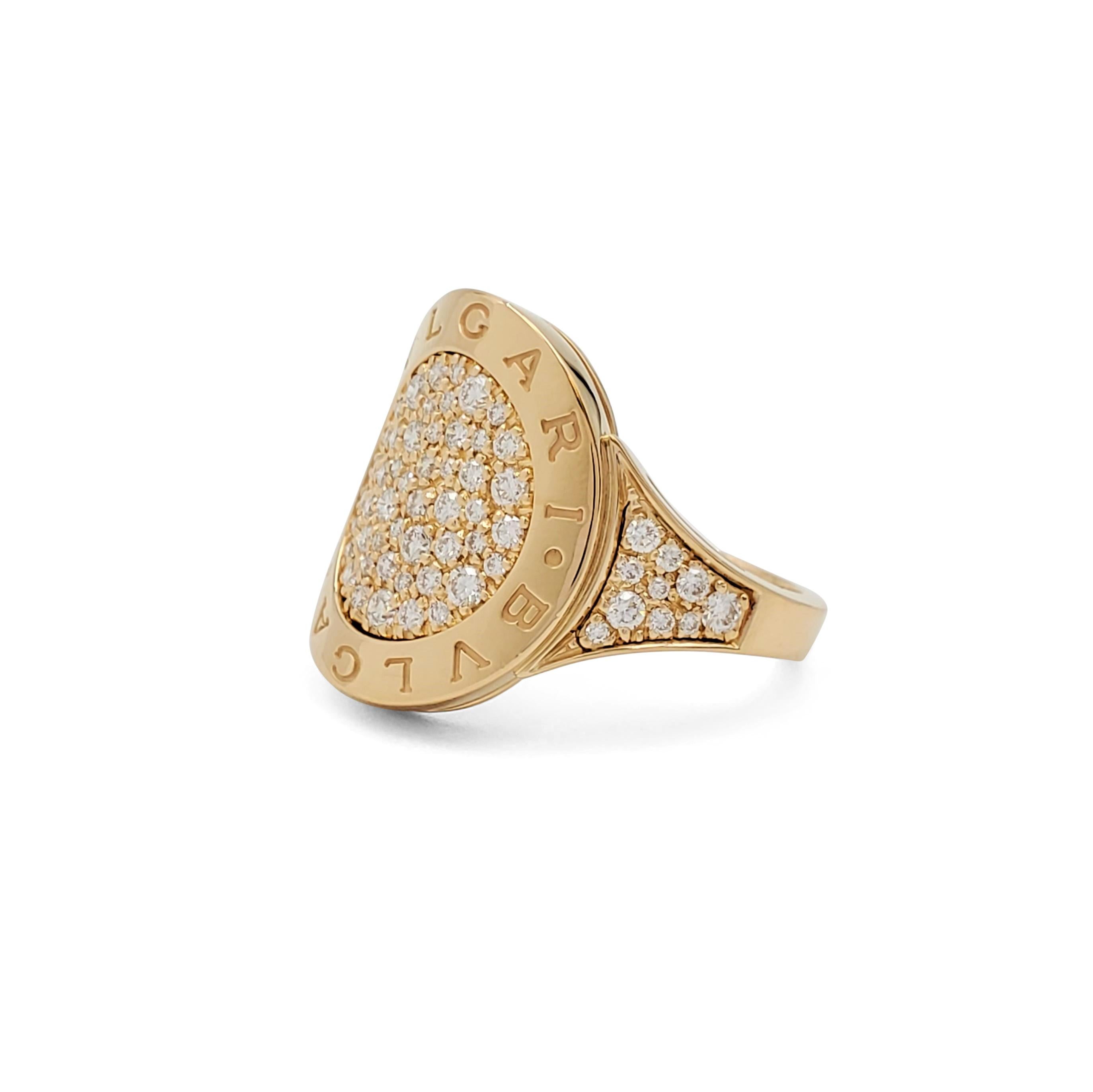 Autentico anello Bvlgari 