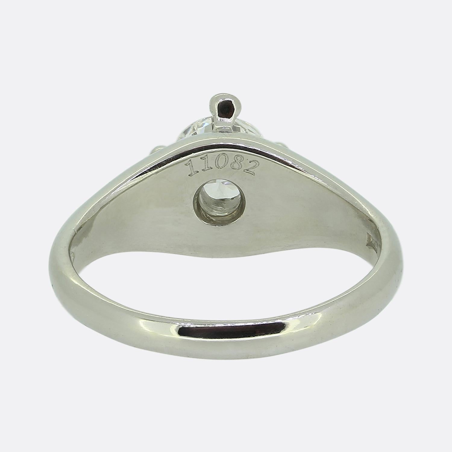 Bvlgari Bague Corona à diamant de 0,70 carat Excellent état - En vente à London, GB