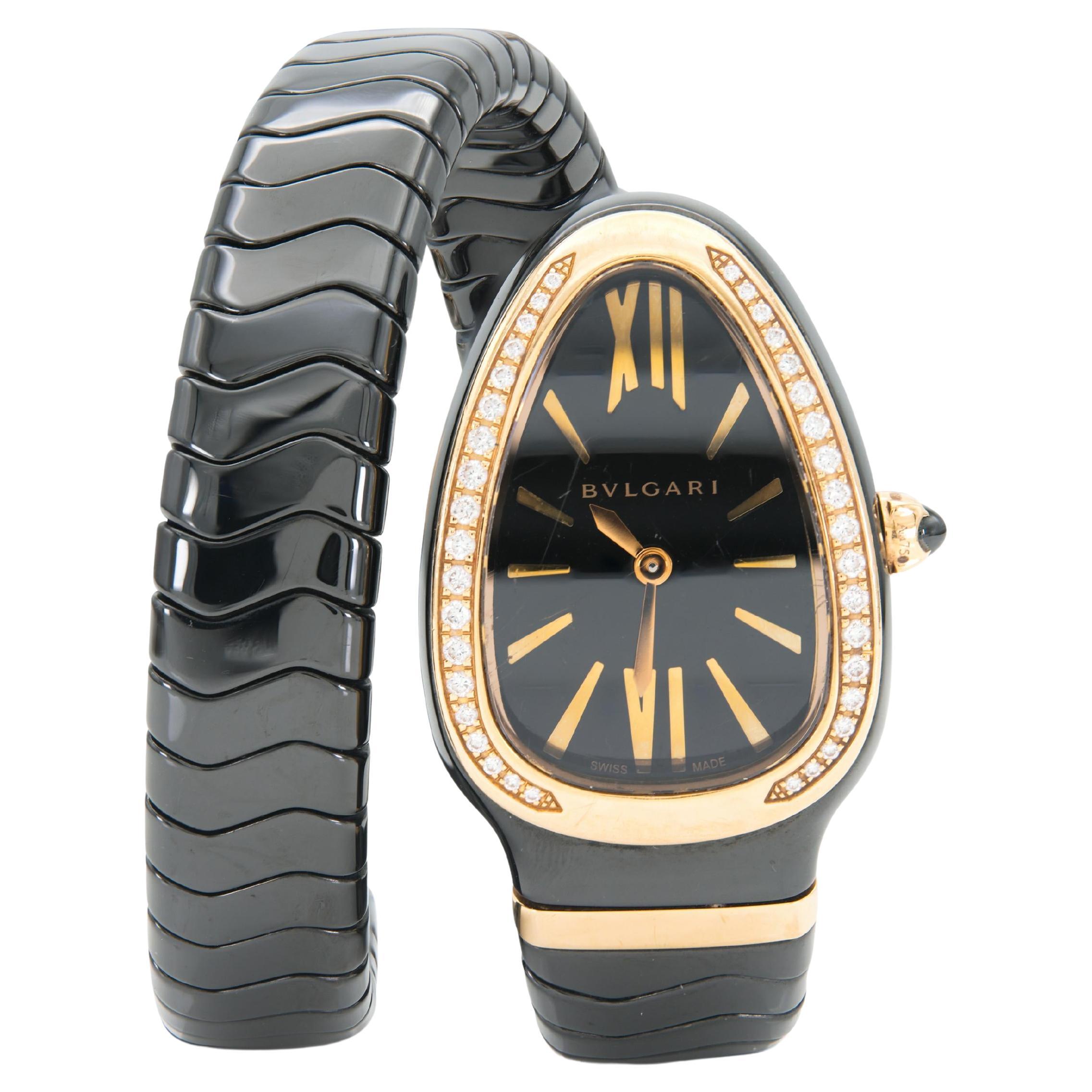 Bvlgari 1 Coil Serpenti Spiga Uhr