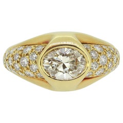 Bvlgari 1.01 Carat Diamond Ring