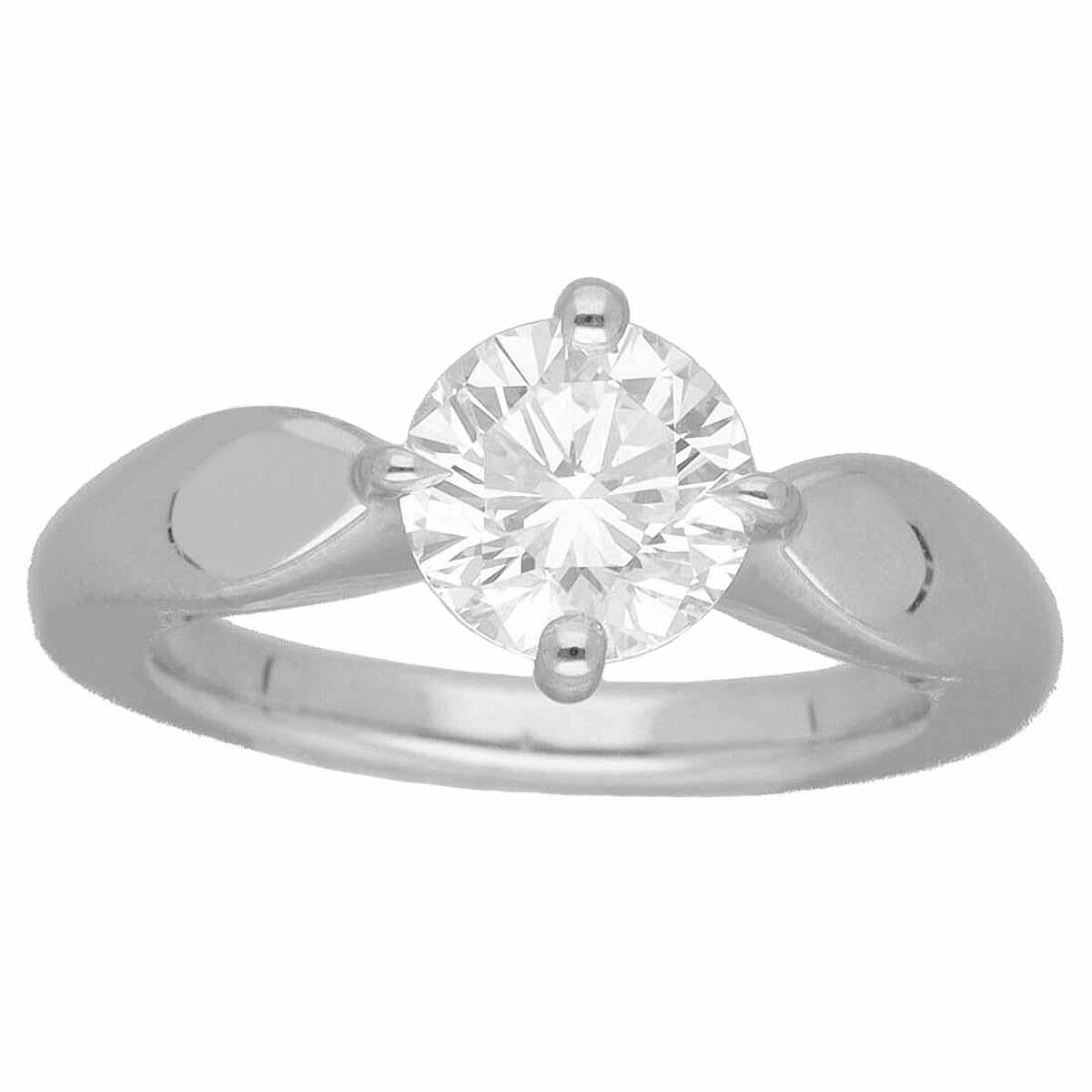 Brand:BVLGARI
Name:Dedicata a Venezia Ring
Material:1P diamond (1.15ct G-VS2-VG), PT950 platinum
Weight:6.9g（Approx)
Ring size(inch):British & Australian:G 1/2  /   US & Canada:3 3/4 /  French & Russian:46 /  German:14.7 /  Japanese:  6 /Swiss: