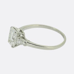 Bvlgari 1.49 Carat Diamond Three-Stone Engagement Ring