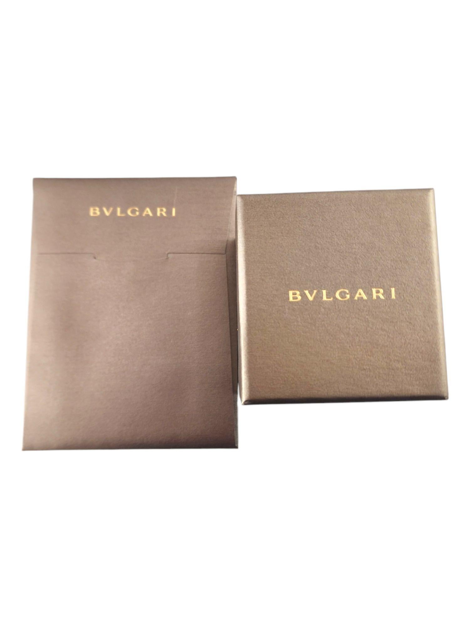 Bvlgari 18 Karat White Gold B.Zero 1 Ring Size 8.5 (58) #18749 For Sale 5