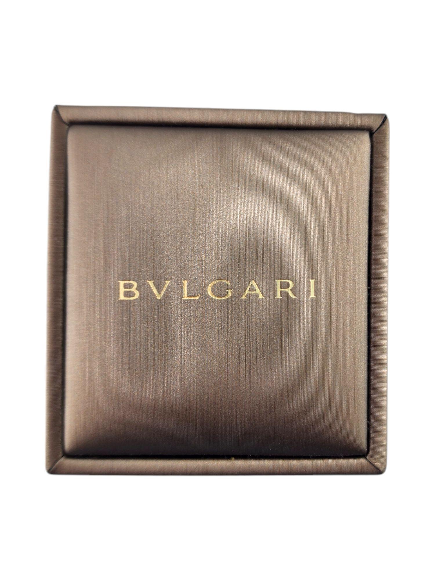 Bvlgari 18 Karat White Gold B.Zero 1 Ring Size 8.5 (58) #18749 For Sale 6