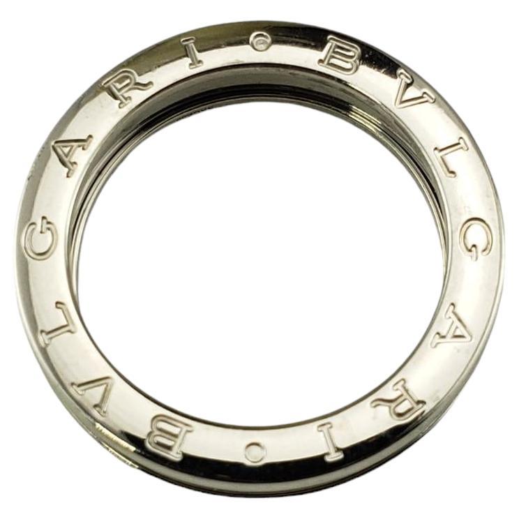 Bvlgari 18 Karat White Gold B.Zero 1 Ring Size 8.5 (58) #18749