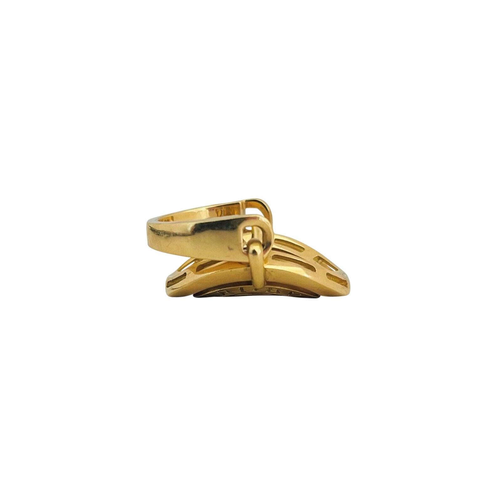 anillo bulgari oro
