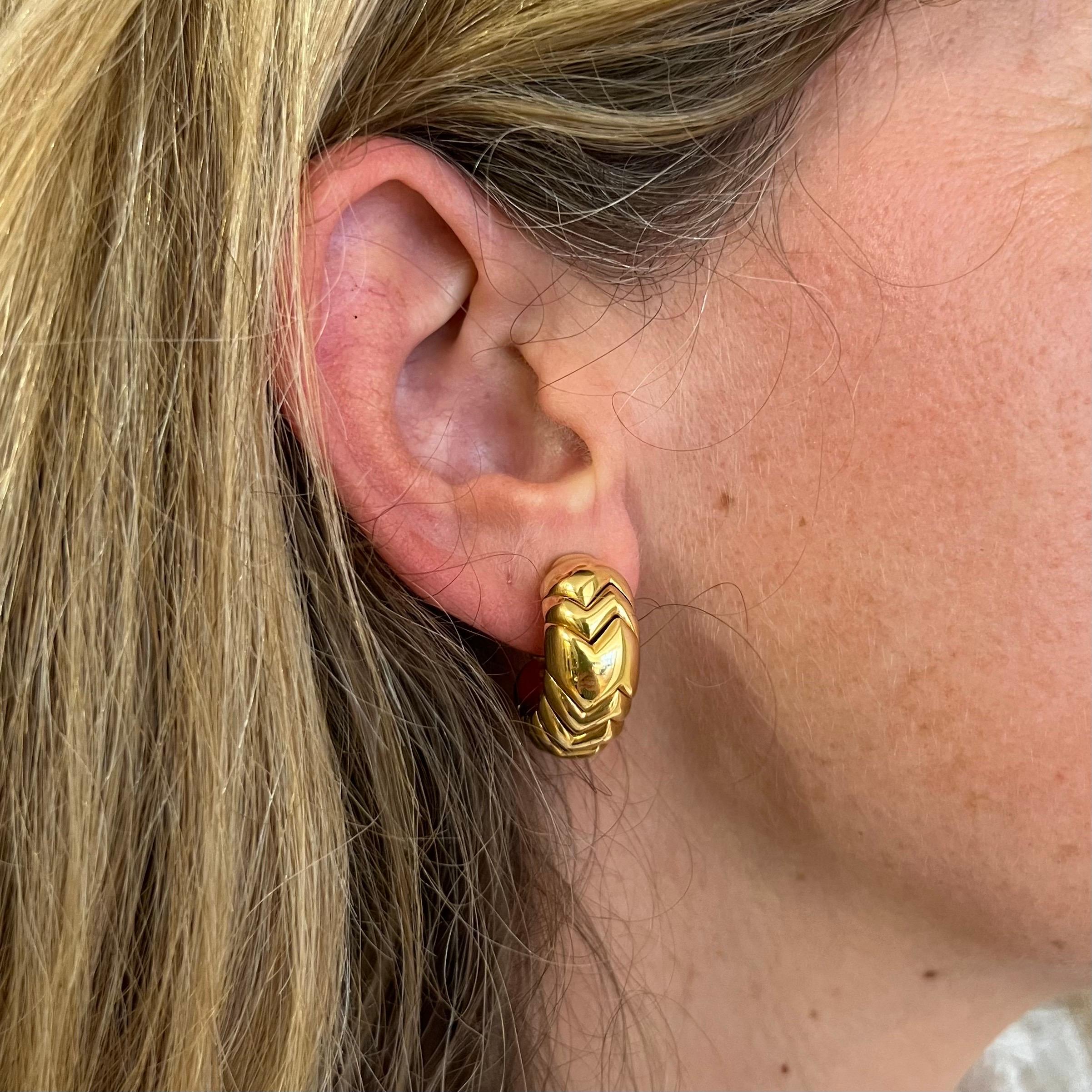 Pendientes de medio aro 