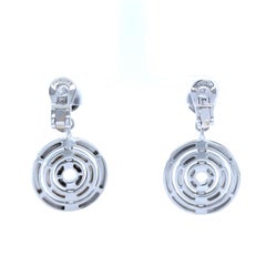 Bvlgari 18ct White Gold Astrale Earrings 21.43g