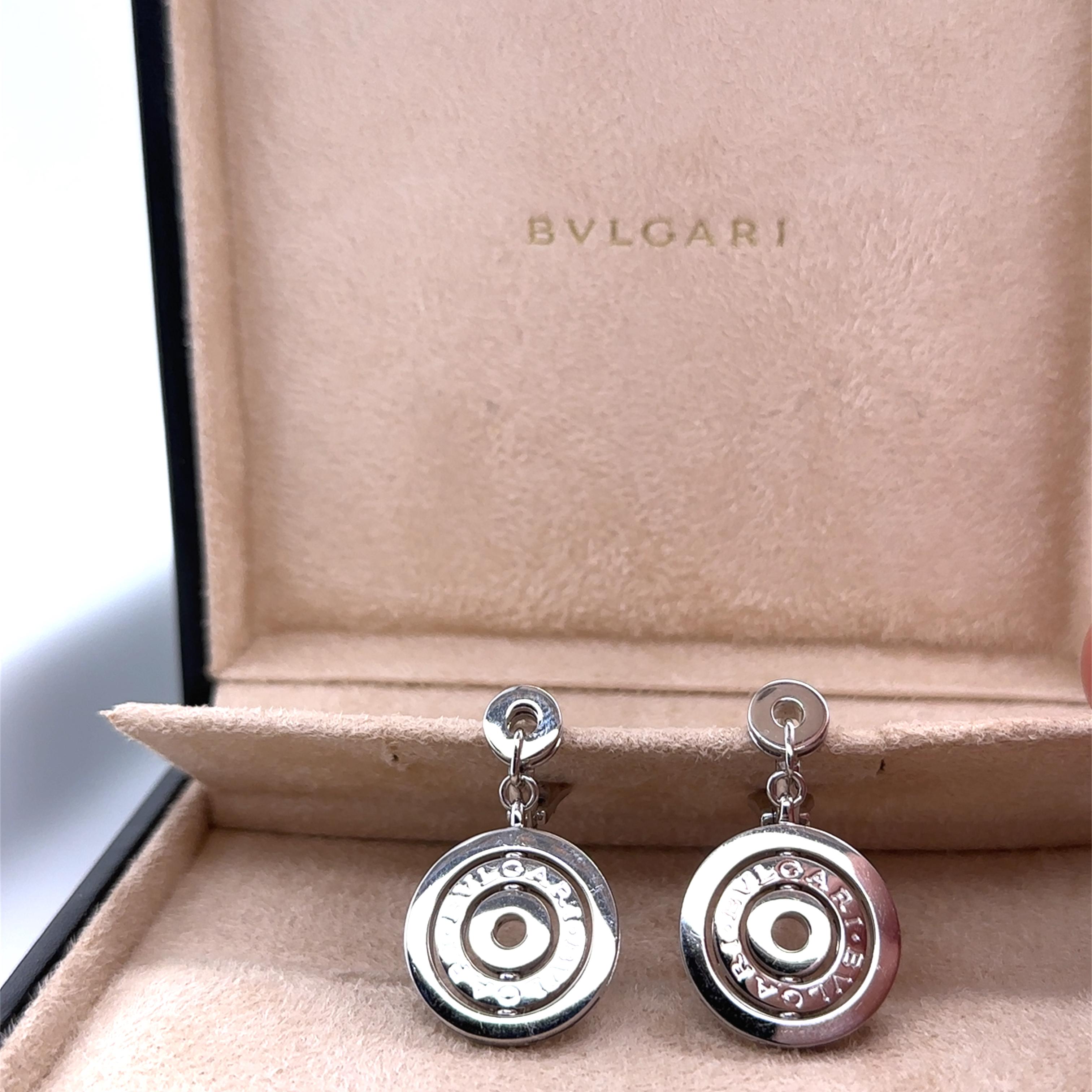 Bvlgari Orecchini Astral in oro bianco 18ct 21,43g in vendita 4