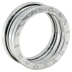 Bvlgari 18ct White Gold B.Zero1 3 Band Ring 10.61g