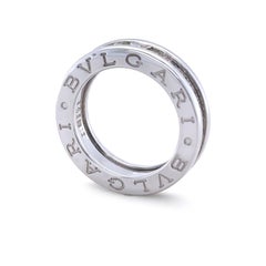 Bvlgari 18ct White Gold B.Zero1 Ring 0.45ct