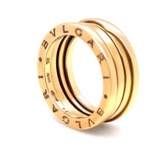 Bvlgari 18ct Yellow Gold B.Zero1 3-Band Ring 9.88g