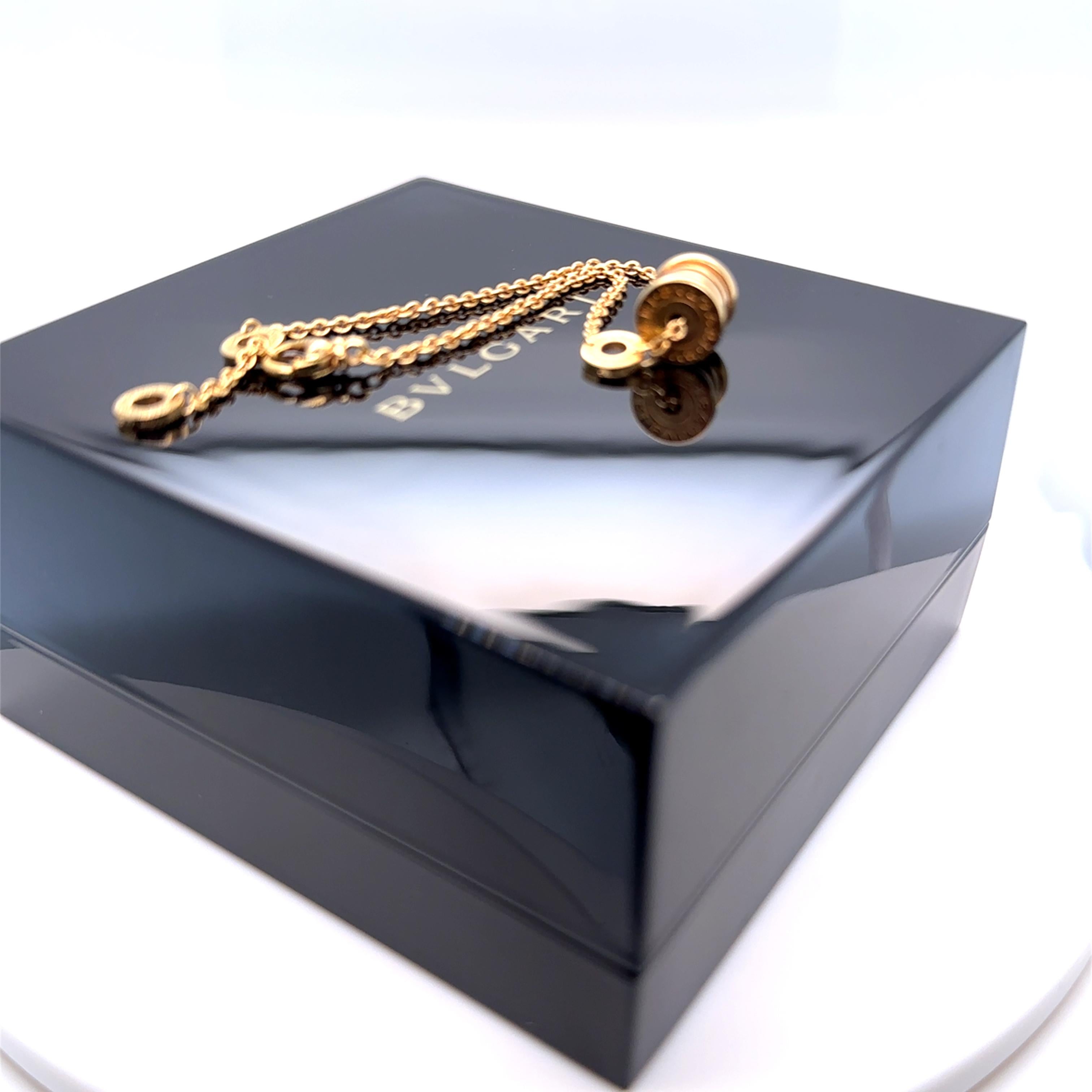 Bvlgari 18 Karat Gelbgold B.Zero1 Armband 7.1g Damen im Angebot