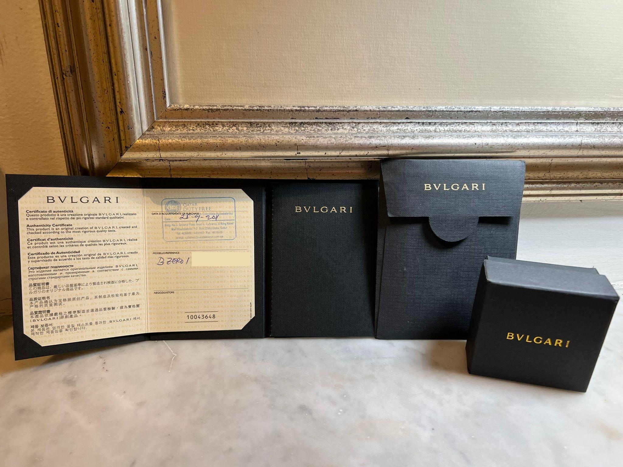 Bvlgari Bague à quatre anneaux en or jaune 18 carats B.Zero1 12,19 g en vente 3