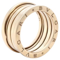 Bvlgari 18ct Yellow Gold B.Zero1 Four-Band Ring 12.32g