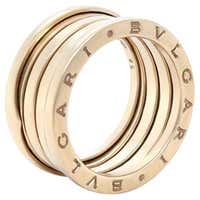 Vintage Bvlgari Rose Gold Monologo Ring