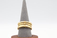 BVLGARI 18k B.Zero 1 Three Band Ring