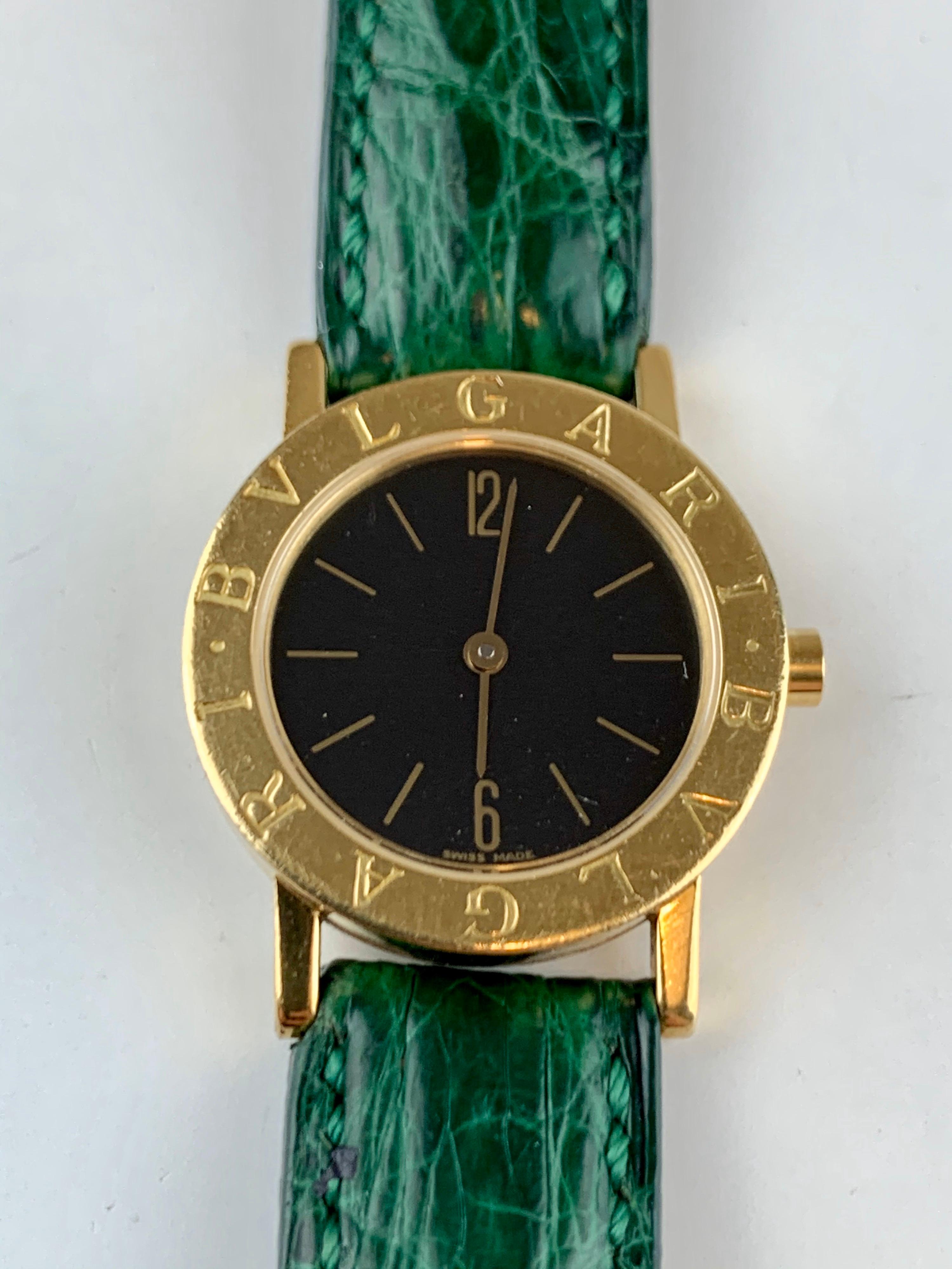 Bvlgari 18 Karat Gold BB 26 GL Watch 8